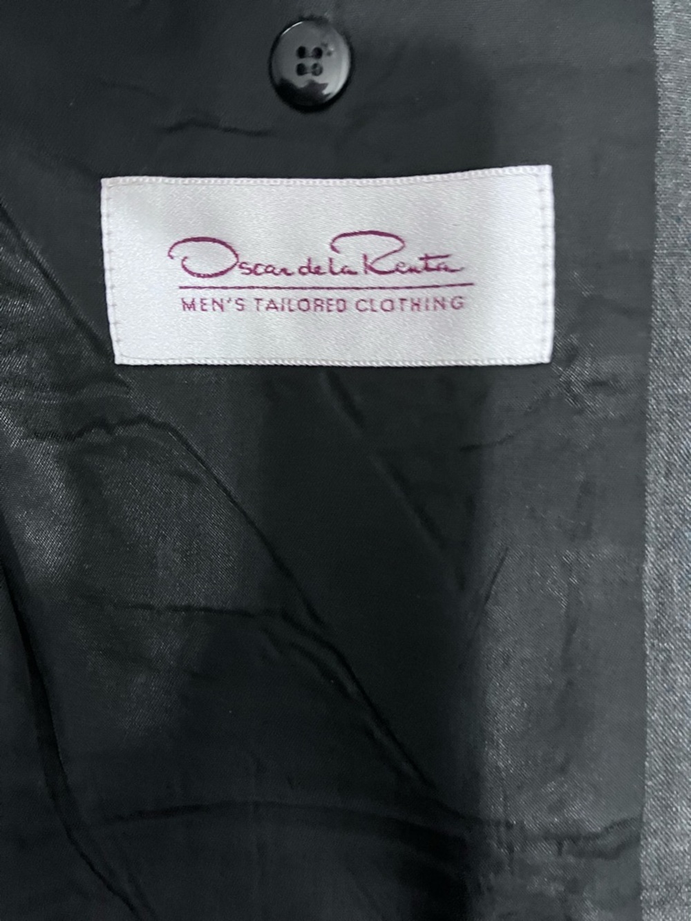 Vintage Oscar de la Renta Suit Coat 41L - Picture 11 of 14